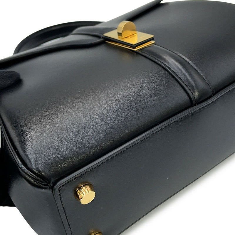セリーヌ ハンドバッグ 16 セーズ カーフレザー 188003 CELINE 2way 黒