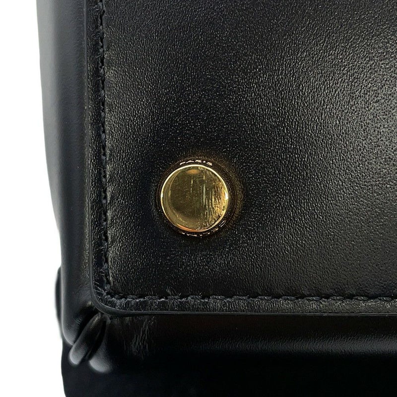 セリーヌ ハンドバッグ 16 セーズ カーフレザー 188003 CELINE 2way 黒