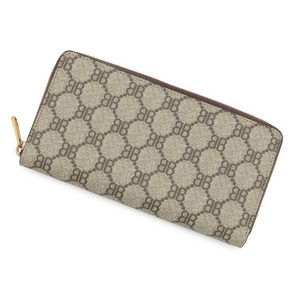 バレンシアガ 長財布 グッチコラボ ザ ハッカー プロジェクト ジップアラウンドウォレット 680401 BALENCIAGA GUCCI