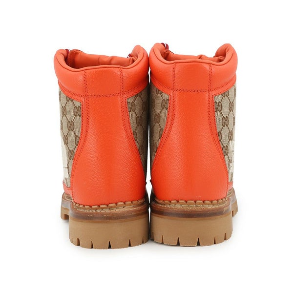 グッチ ブーツ ノースフェイスコラボ トレッキングブーツ GGキャンバス メンズサイズ10 679914 GUCCI 靴 NORTH FACE