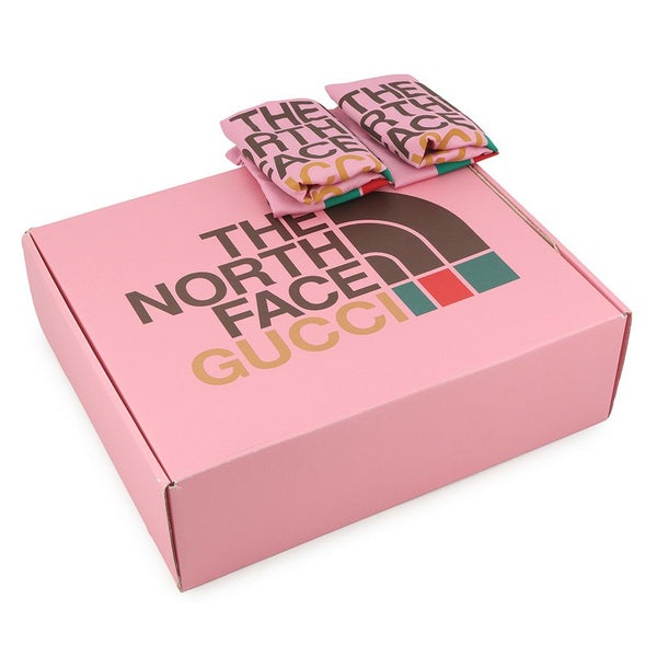 グッチ ブーツ ノースフェイスコラボ トレッキングブーツ GGキャンバス メンズサイズ10 679914 GUCCI 靴 NORTH FACE