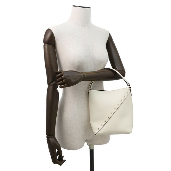 ヴァレンティノ ハンドバッグ ロックスタッズ ウィスピー バケットバッグ 5W2B0Q00PIY 2way 白