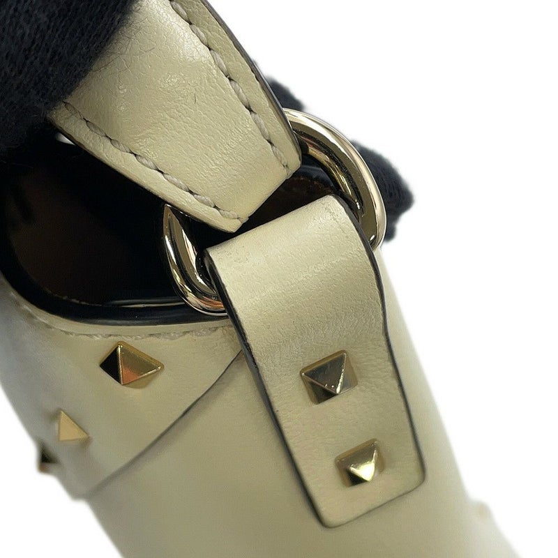 ヴァレンティノ ハンドバッグ ロックスタッズ ウィスピー バケットバッグ 5W2B0Q00PIY 2way 白