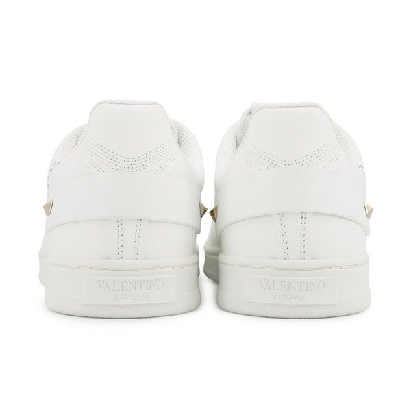 ヴァレンティノ スニーカー パンチング ロゴ メンズサイズ41 TZM20W2 靴 白