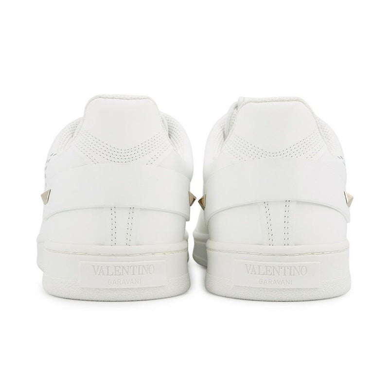 ヴァレンティノ スニーカー パンチング ロゴ メンズサイズ41 TZM20W2 靴 白