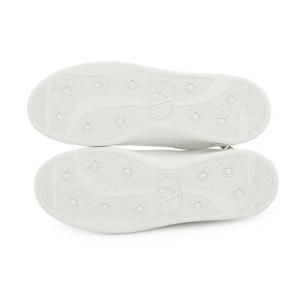 ヴァレンティノ スニーカー パンチング ロゴ メンズサイズ41 TZM20W2 靴 白