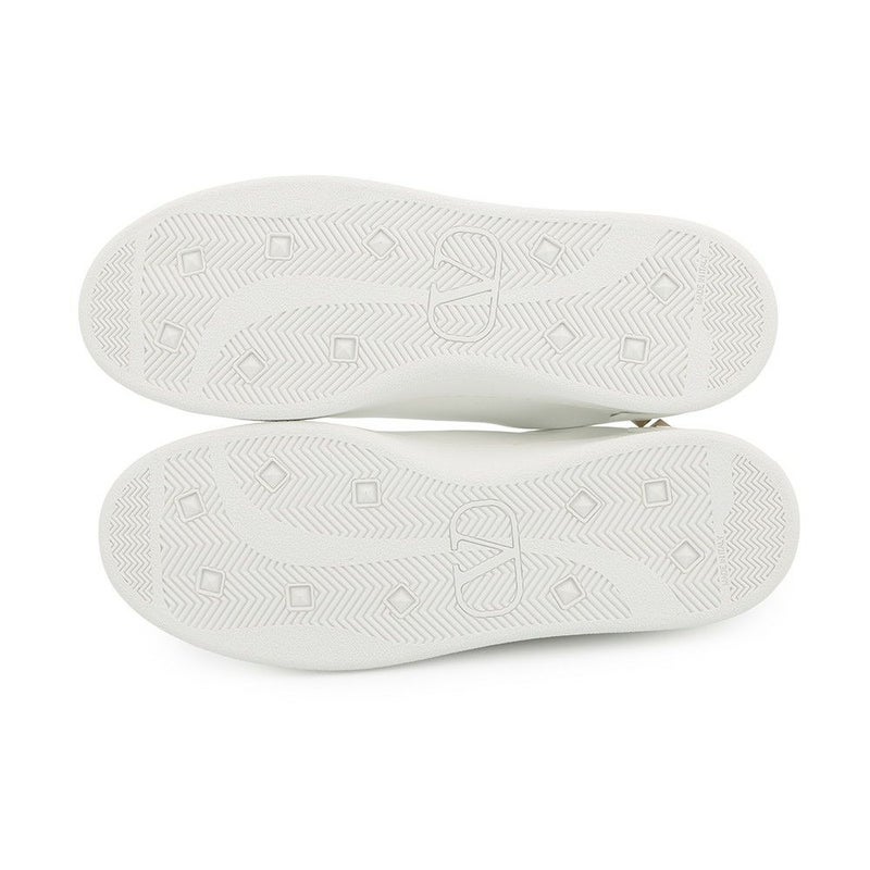 ヴァレンティノ スニーカー パンチング ロゴ メンズサイズ41 TZM20W2 靴 白