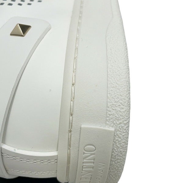 ヴァレンティノ スニーカー パンチング ロゴ メンズサイズ41 TZM20W2 靴 白