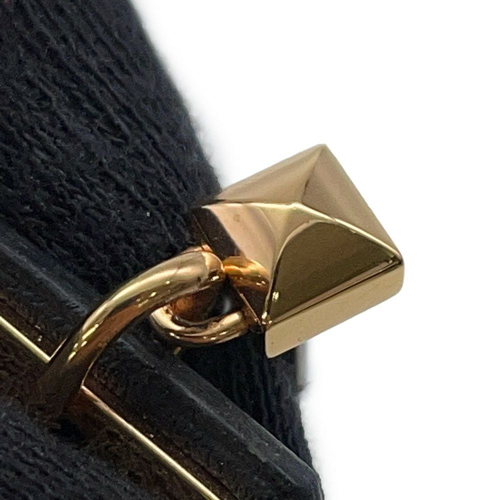 エルメス ピアス アスドゥクール ハート ブラック/ゴールド金具 メタル エルメス ピアス アスドゥクール ハート ブラック/ゴールド金具 メタル