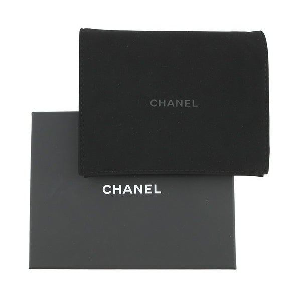 シャネル 三つ折り財布 マトラッセ ココマーク クラシック スモール フラップ ウォレット キャビアスキン AP0230 CHANEL 財布 黒