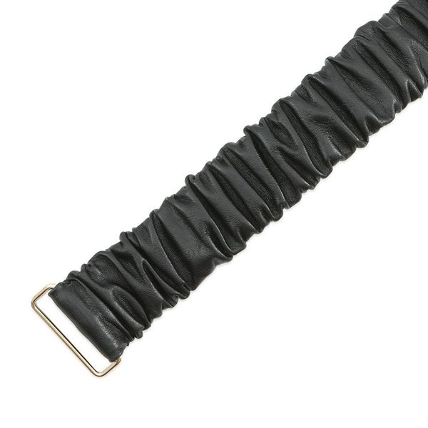 シャネル べルト ココマーク ラインストーン サイズ75 B21C CHANEL 黒