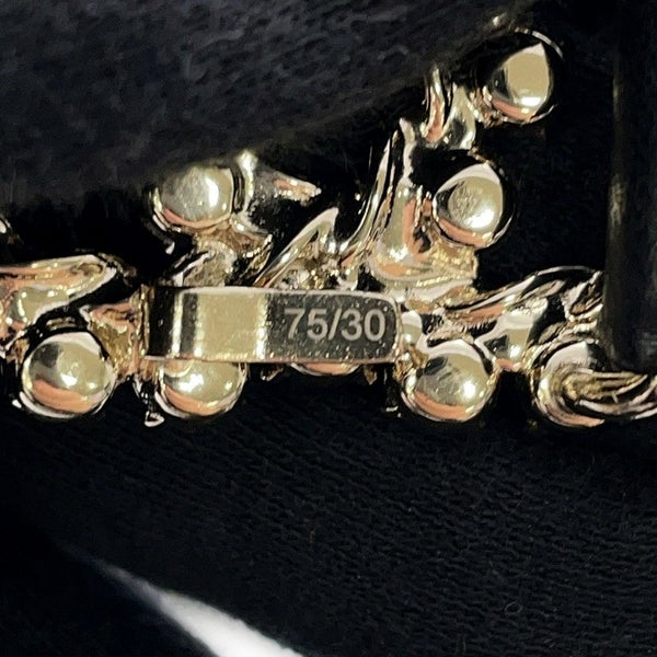 シャネル べルト ココマーク ラインストーン サイズ75 B21C CHANEL 黒