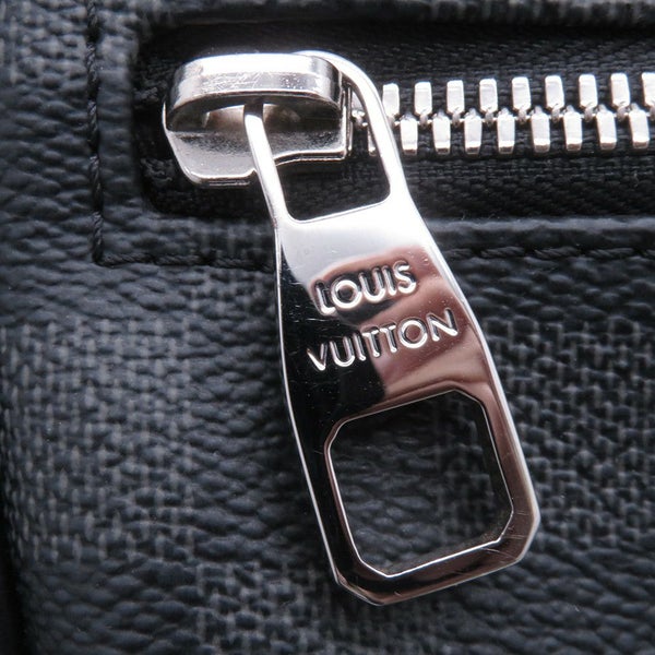ルイヴィトン リュック ダミエ・グラフィット ジョッシュ N41473 LOUIS VUITTON ヴィトン バッグ メンズ 黒 ブラック