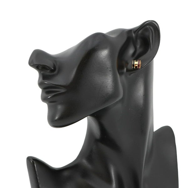 エルメス ピアス ミニ・ポップアッシュ ロカバール ギャラクシー/ゴールド金具 HERMES Pop H ポップH 黒