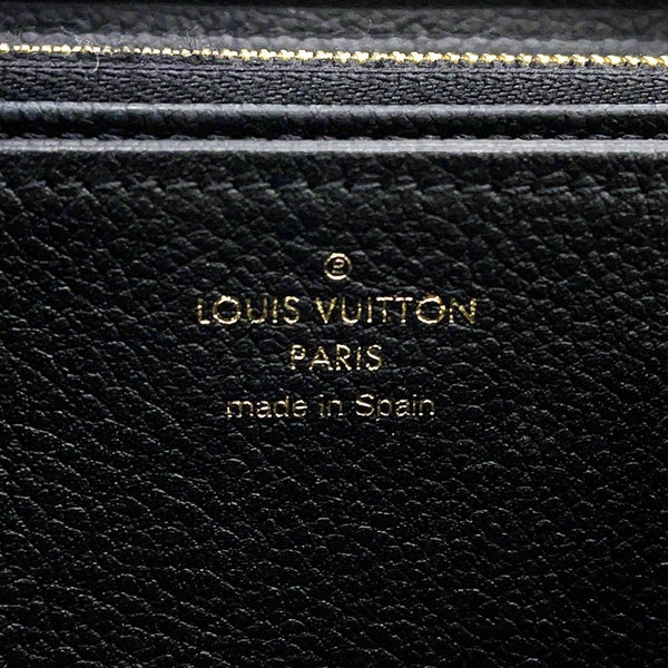 ルイヴィトン 長財布 モノグラム・アンプラント ジッピーウォレット M61864 LOUIS VUITTON 黒 ブラック