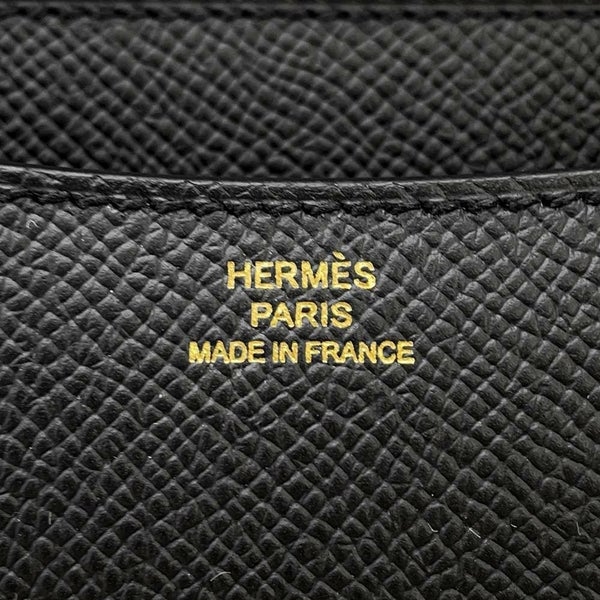 エルメス ミニ コンスタンス3 ミロワール ブラック/ゴールド金具 エプソン W刻印 黒