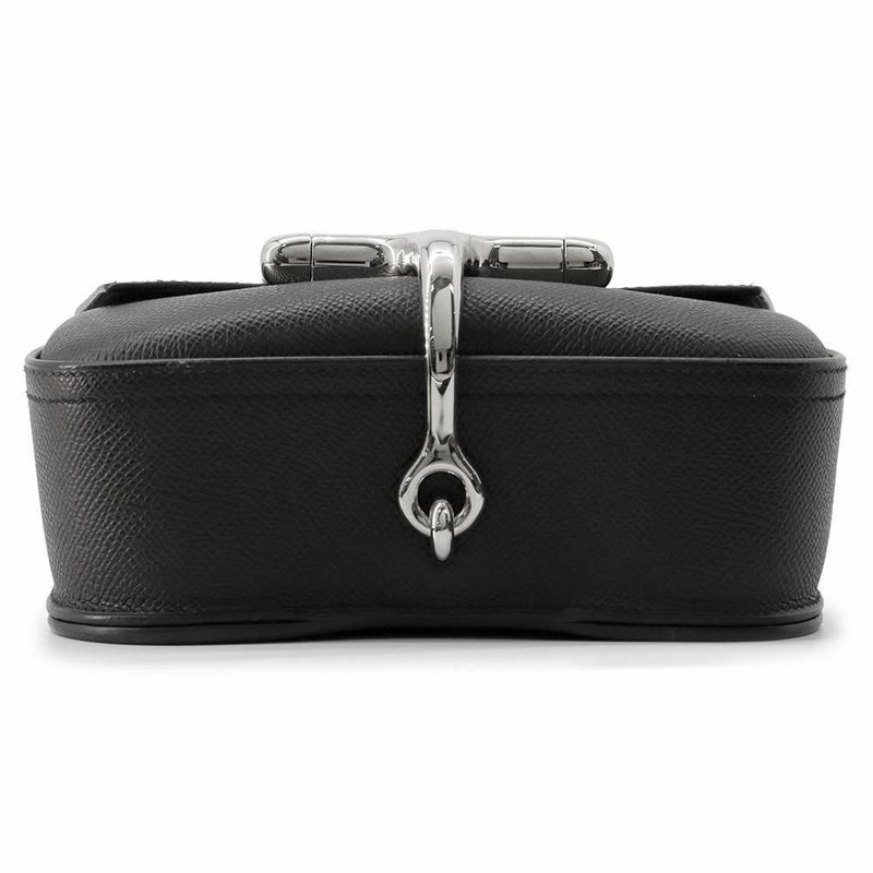 エルメス デッラ・カヴァッレリア ミニ ブラック/シルバー金具 エプソン Z刻印 HERMES 黒