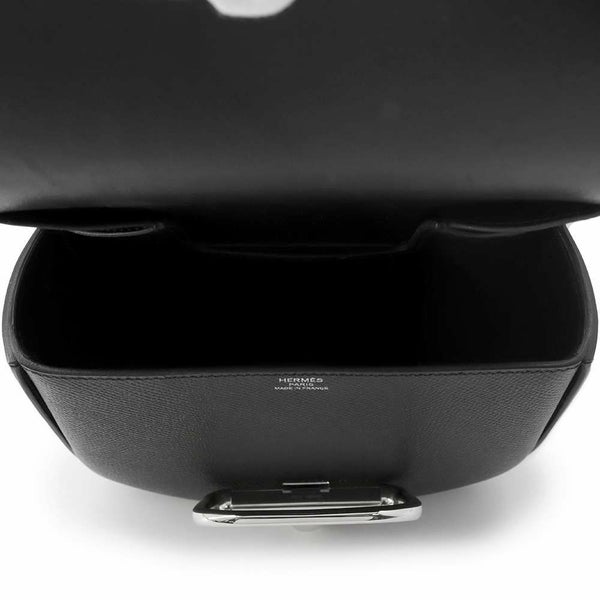 エルメス デッラ・カヴァッレリア ミニ ブラック/シルバー金具 エプソン Z刻印 HERMES 黒