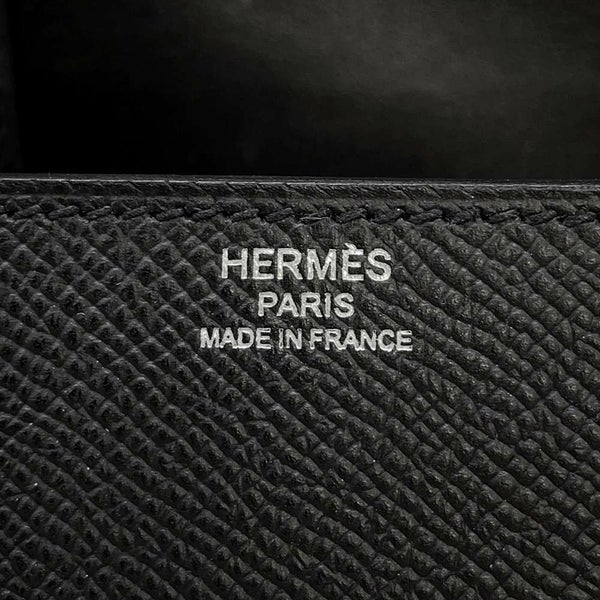 エルメス デッラ・カヴァッレリア ミニ ブラック/シルバー金具 エプソン Z刻印 HERMES 黒