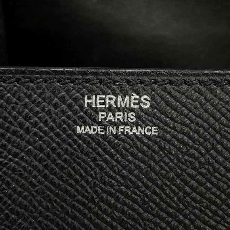 エルメス デッラ・カヴァッレリア ミニ ブラック/シルバー金具 エプソン Z刻印 HERMES 黒