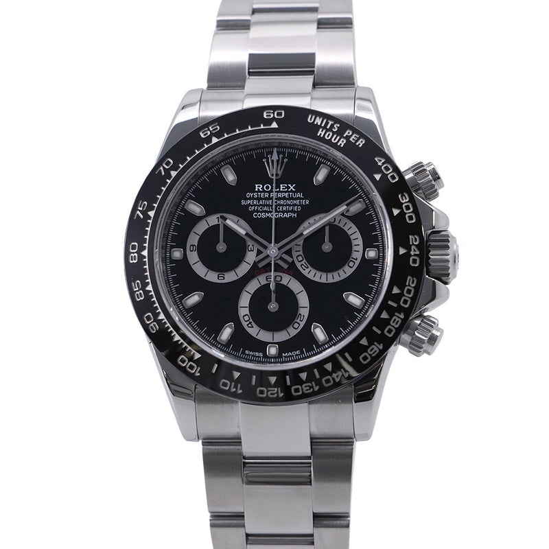 ロレックス コスモグラフ デイトナ ランダムシリアル ルーレット 116500LN ROLEX 腕時計 黒文字盤