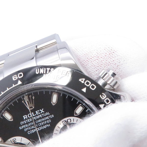 ロレックス コスモグラフ デイトナ ランダムシリアル ルーレット 116500LN ROLEX 腕時計 黒文字盤
