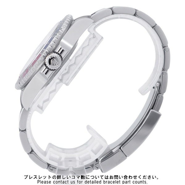 ロレックス GMTマスター2 デイト ランダムシリアル ルーレット 126710BLRO ROLEX 腕時計 黒文字盤