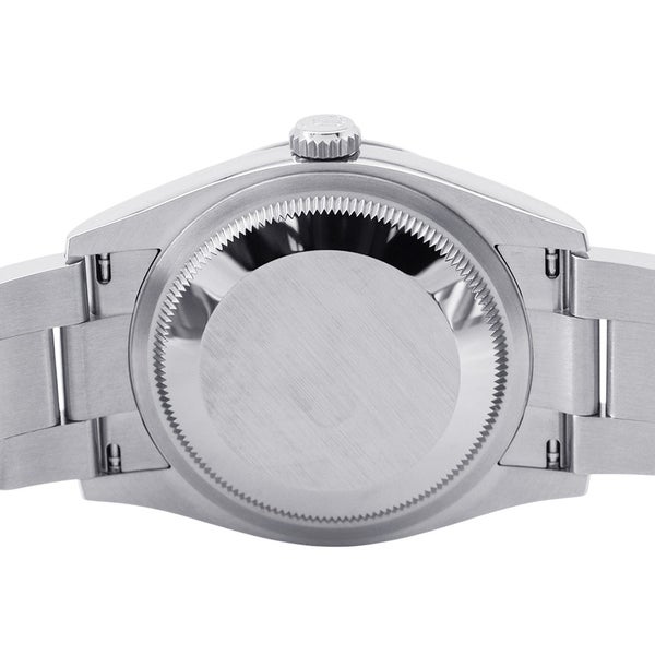 ロレックス デイトジャスト36 SS/K18WG ランダムシリアル ルーレット 126234 ROLEX 腕時計 シルバー文字盤 ローマン