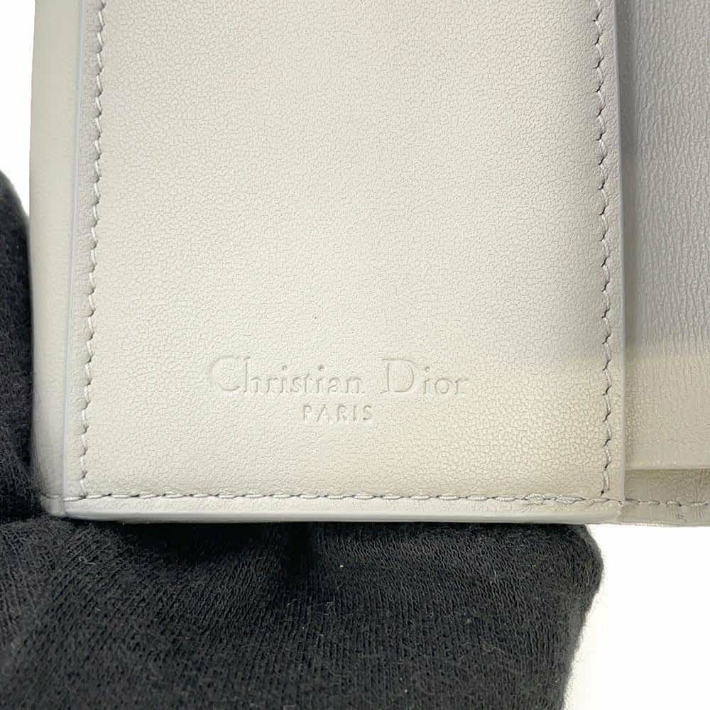 クリスチャン・ディオール 三つ折り財布 レディディオール ミディアム