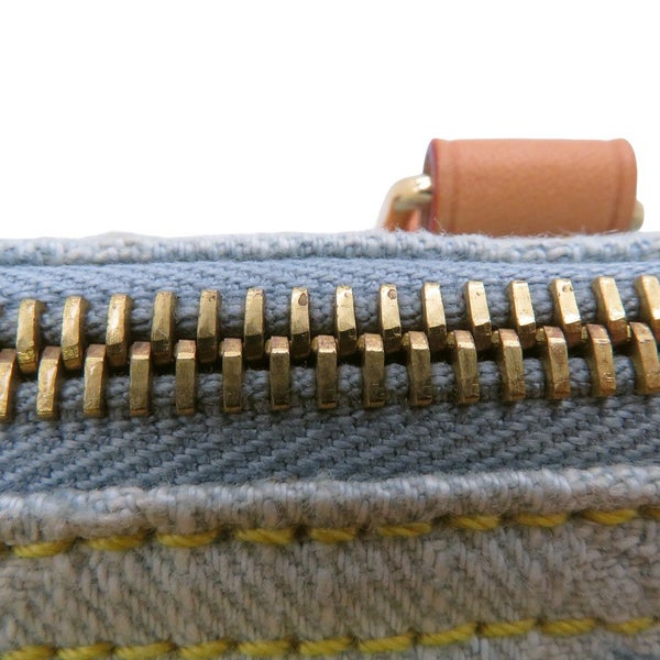 ルイヴィトン ハンドバッグ モノグラム・デニム ナノ・スピーディ M11212 LOUIS VUITTON ヴィトン 2way ショルダーバッグ