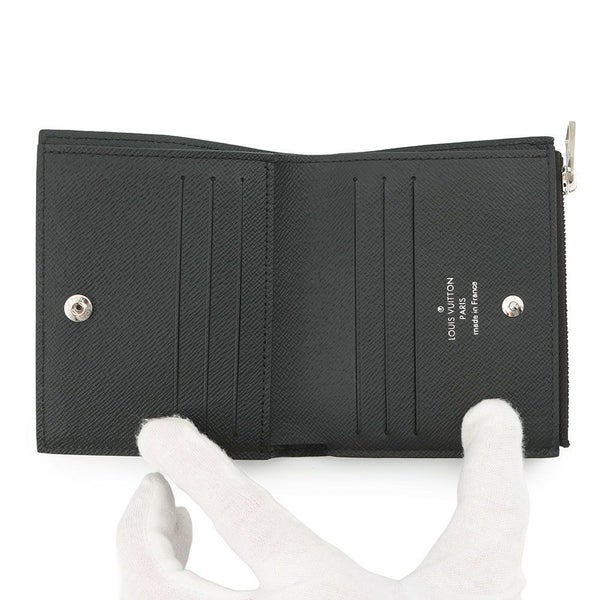 ルイヴィトン 二つ折り財布 ダミエグラフィット ポルトフォイユ・スマート N64021 LOUIS VUITTON メンズ 黒