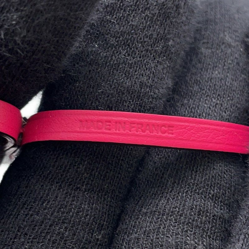 エルメス バッグチャーム ショッパー サックオランジュ ローズメキシコ ラムスキン Y刻印 HERMES 2020年秋冬限定