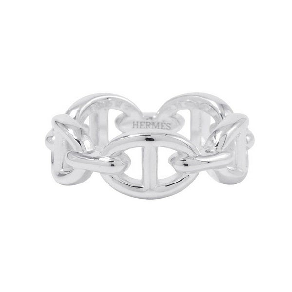 エルメス リング シェーヌダンクル アンシェネPM Enchainee SV925シルバー リングサイズ53 HERMES ジュエリー