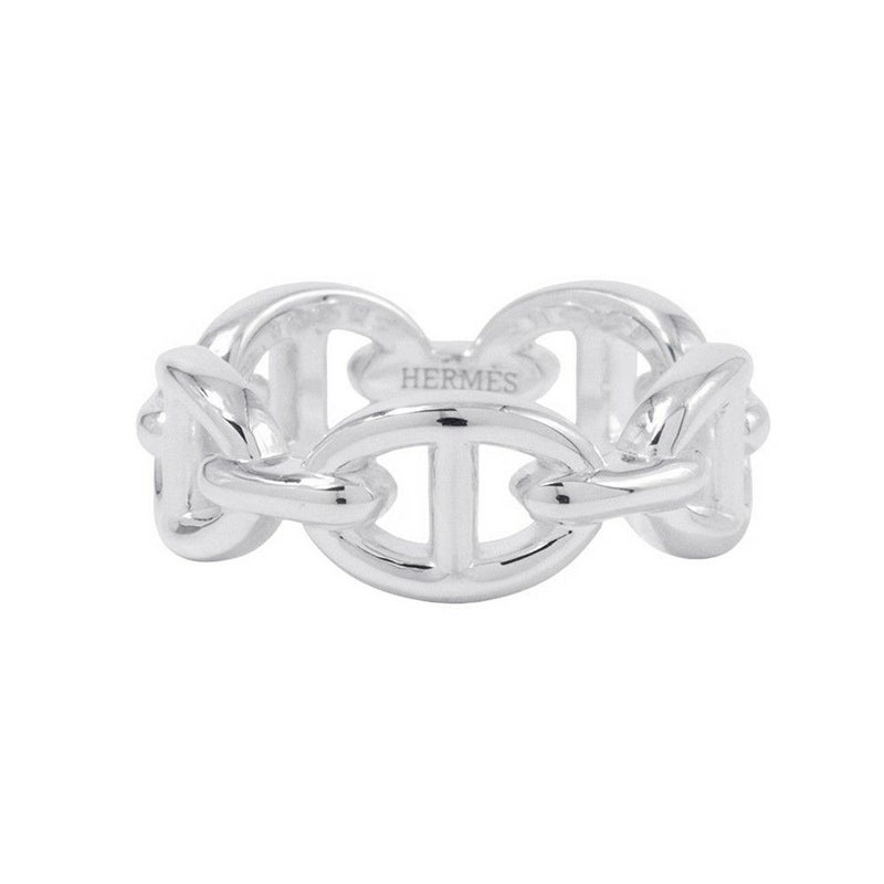 エルメス リング シェーヌダンクル アンシェネPM Enchainee SV925シルバー リングサイズ53 HERMES ジュエリー