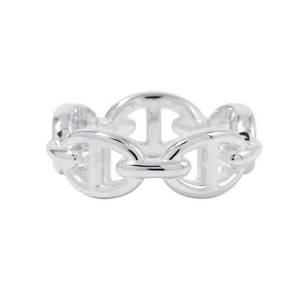 エルメス リング シェーヌダンクル アンシェネPM Enchainee SV925シルバー リングサイズ53 HERMES ジュエリー