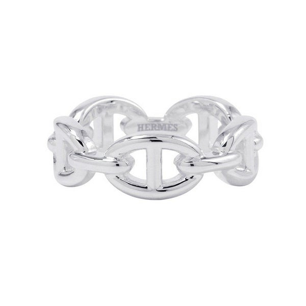 エルメス リング シェーヌダンクル アンシェネPM Enchainee SV925シルバー リングサイズ54 HERMES ジュエリー