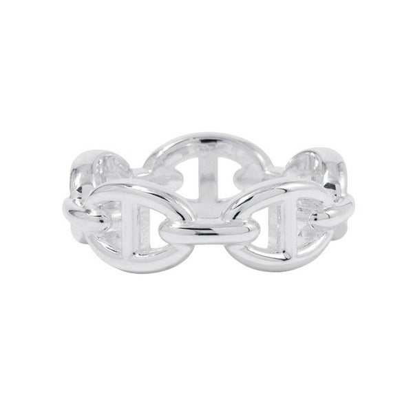 エルメス リング シェーヌダンクル アンシェネPM Enchainee SV925シルバー リングサイズ54 HERMES ジュエリー