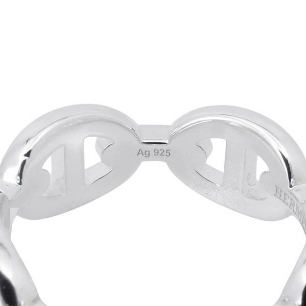 エルメス リング シェーヌダンクル アンシェネPM Enchainee SV925シルバー リングサイズ54 HERMES ジュエリー