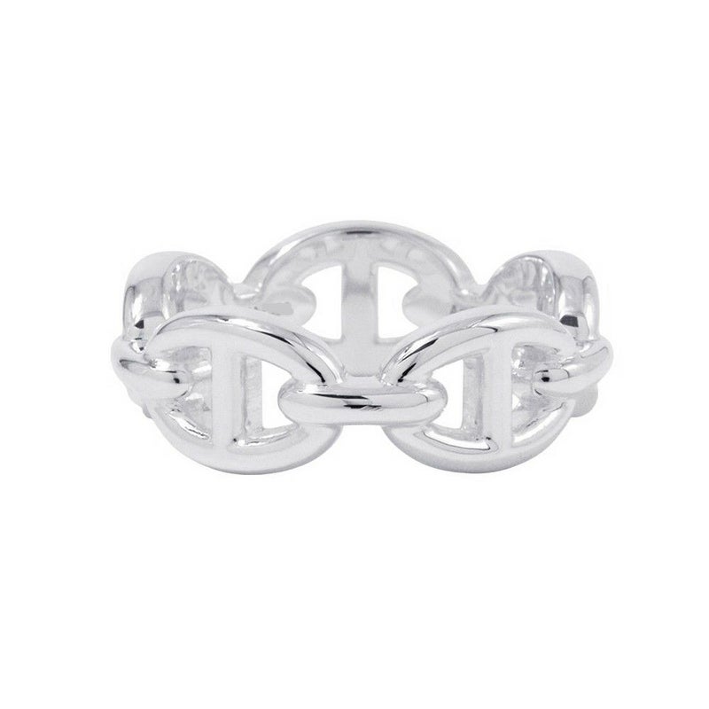 エルメス リング シェーヌダンクル アンシェネPM Enchainee SV925シルバー リングサイズ52 HERMES ジュエリー