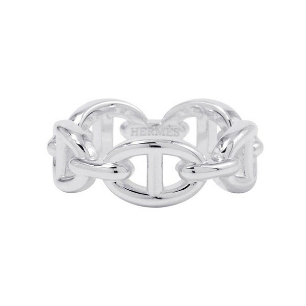 エルメス リング シェーヌダンクル アンシェネPM Enchainee SV925シルバー リングサイズ52 HERMES ジュエリー