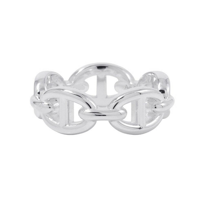 エルメス リング シェーヌダンクル アンシェネPM Enchainee SV925シルバー リングサイズ52 HERMES ジュエリー