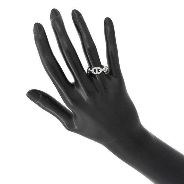 エルメス リング シェーヌダンクル アンシェネPM Enchainee SV925シルバー リングサイズ52 HERMES ジュエリー