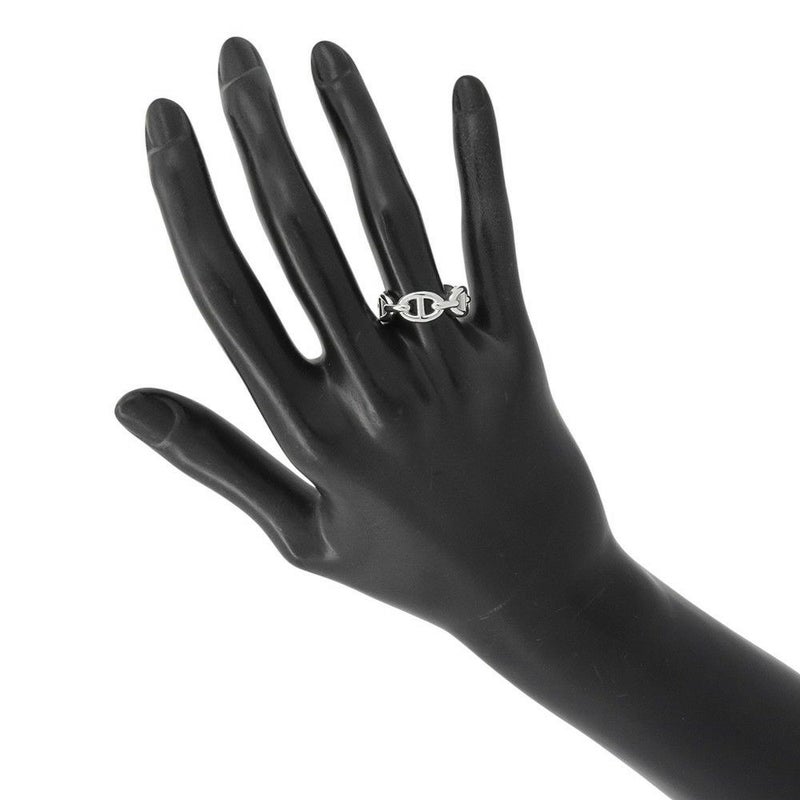 エルメス リング シェーヌダンクル アンシェネPM Enchainee SV925シルバー リングサイズ52 HERMES ジュエリー