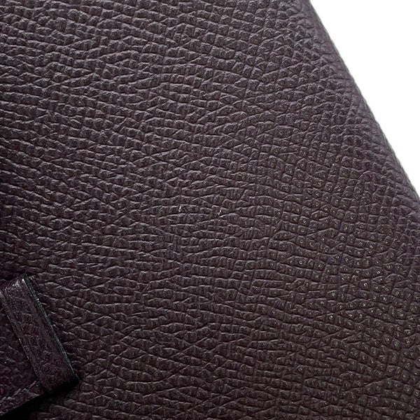 エルメス 長財布 ベアンスフレ レザン/ゴールド金具 エプソン D刻印 HERMES 財布