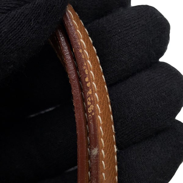 エルメス ハンドバッグ ミニケリー20 外縫い ゴールド/ゴールド金具 クシュベル □B刻印 2wayショルダー