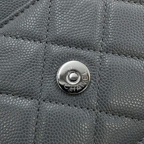 シャネル チェーンウォレット CCコメット マトラッセ ココマーク キャビアスキン AP3723 CHANEL 財布