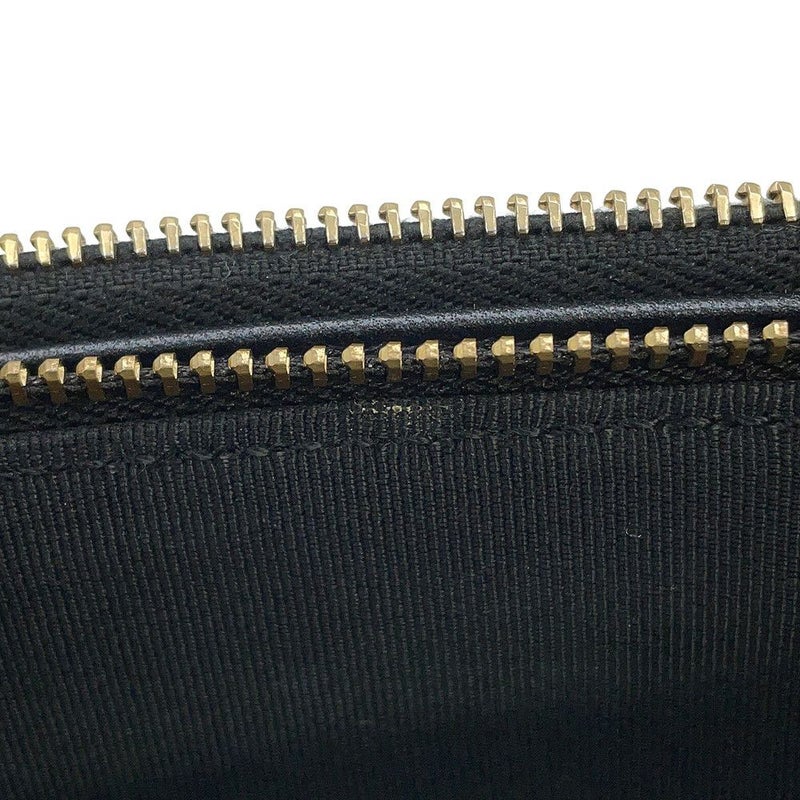 シャネル チェーンウォレット ココマーク リザード A82527 CHANEL ポシェット 財布 黒