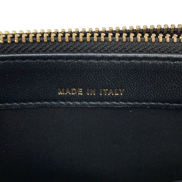 シャネル チェーンウォレット ココマーク リザード A82527 CHANEL ポシェット 財布 黒