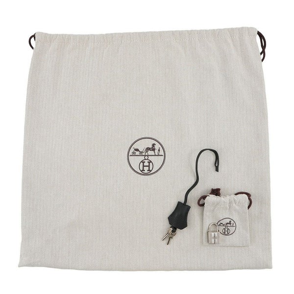 エルメス バーキン30 ブラック/シルバー金具 トゴ □R刻印 HERMES Birkin ハンドバッグ 黒