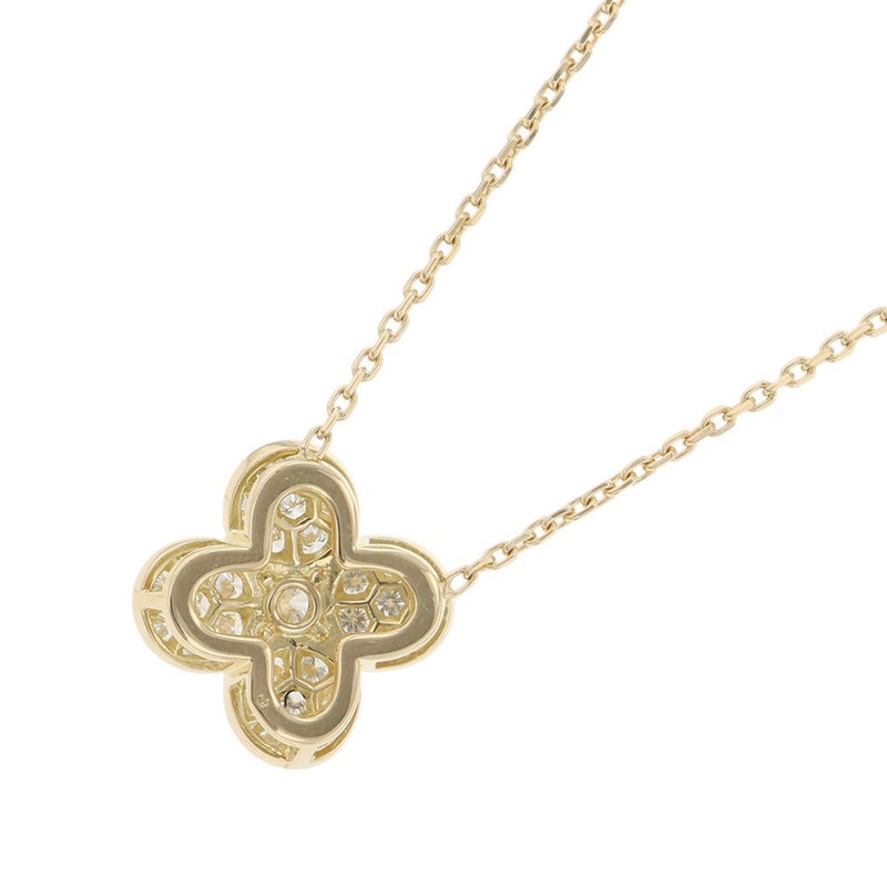 ヴァンクリ ネックレス トレフル ネックレス ラージモデル ペンダント ダイヤモンド 計1.03ct K18YG